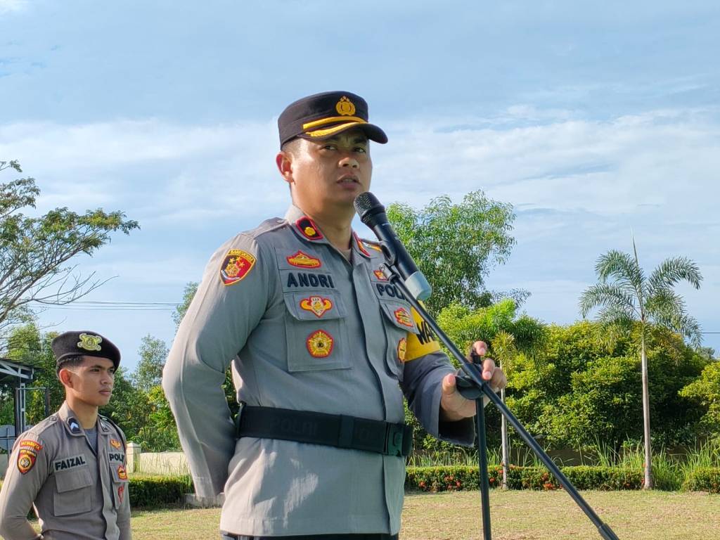 APEL PAGI, WAKAPOLRES BANGKA BERIKAN ARAHAN TENTANG PELAYANAN KEPADA&nbsp;MASYARAKAT